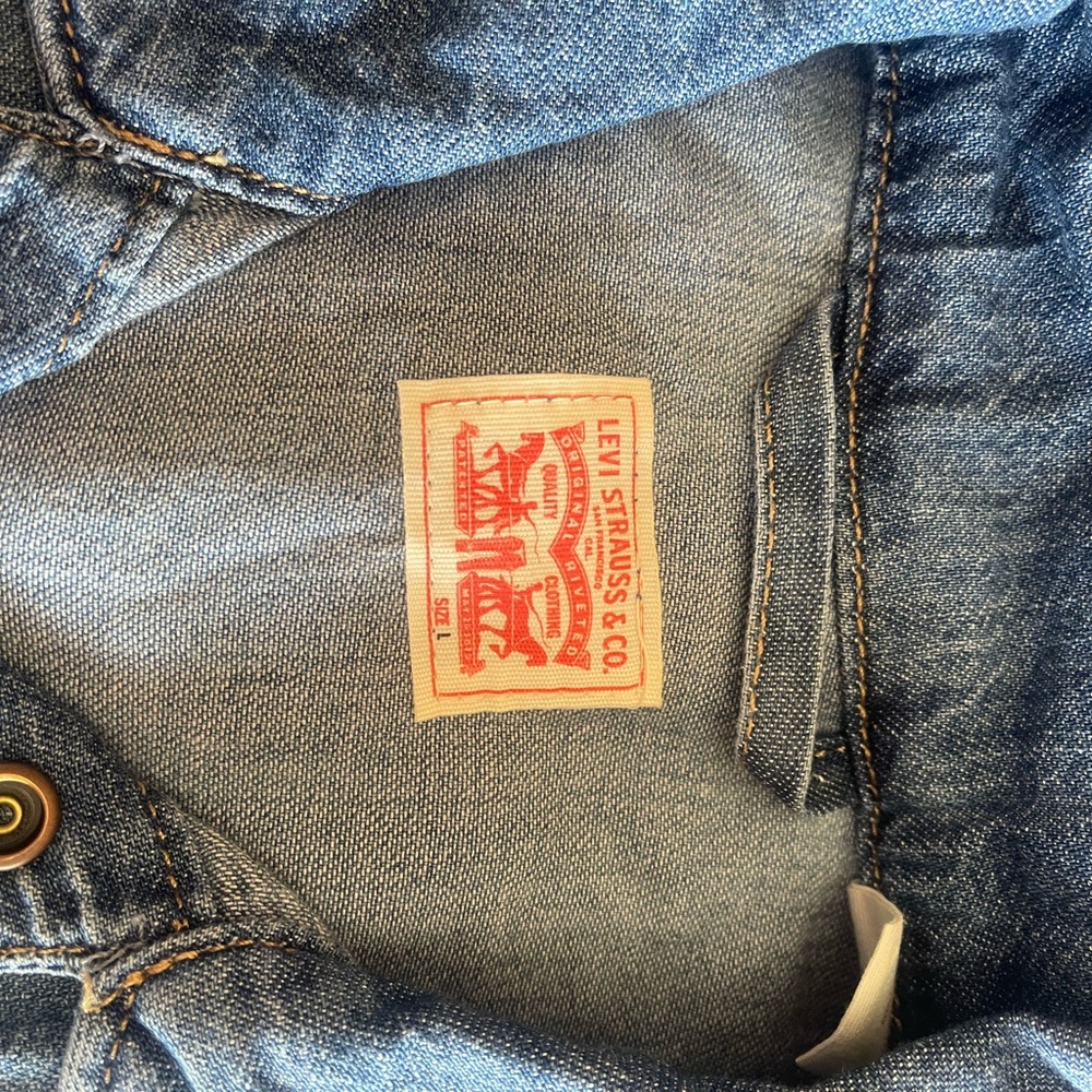 LEVIS , Stylish Blue Denim Jumpsuit - Picture 11 of 14
